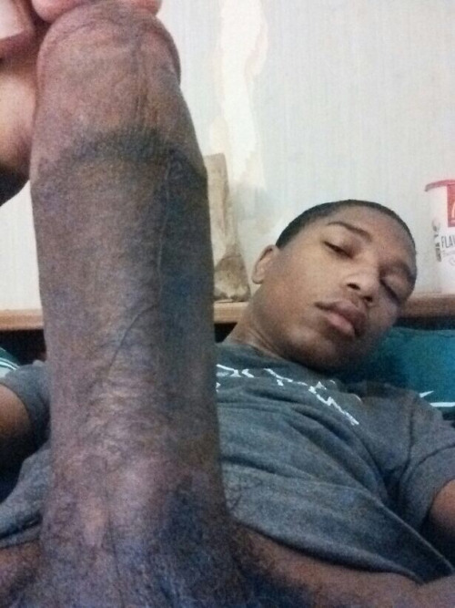 black teen dick self pic
